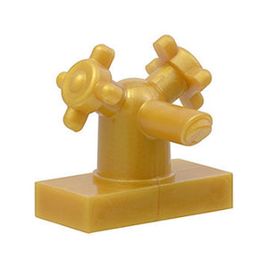 LEGO® Tap 1 x 2 with Dual Handles, Small / Sink Faucet 13770