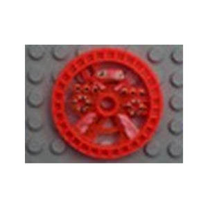 LEGO® Technic, Disk 5 x 5 - RoboRider Talisman Wheel, Blazooka Mold with Robot Pattern 32303pb01