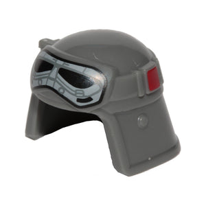 LEGO® Minifigure, Headgear Helmet SW Imperial Pilot, Open Front and Raised Forehead with Light Bluish Gray Goggles with Black Lenses, Red Square Pattern 36043pb01