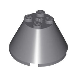 LEGO® Cone 4 x 4 x 2 with Axle Hole 3943b