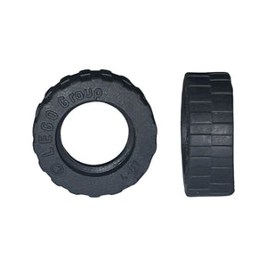 LEGO® Tire 17.5mm D. x 6mm with Shallow Staggered Treads 42611
