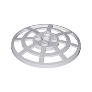 LEGO® Dish 6 x 6 Inverted (Radar) Webbed - Type 2 (Underside Attachment Positions at 90 degrees) 4285b