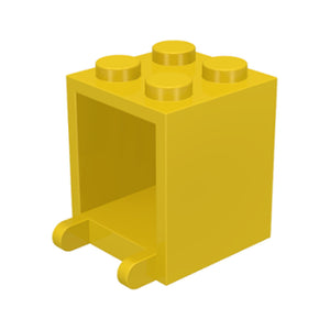 LEGO® Container, Box 2 x 2 x 2 - Solid Studs 4345a