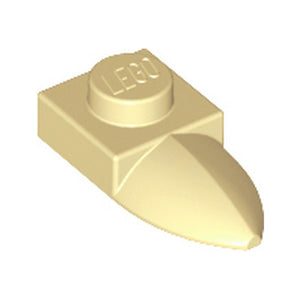 LEGO® Plate, Modified 1 x 1 with Tooth Horizontal 49668