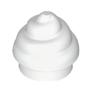 LEGO® Plate, Round 1 x 1 with Horizontal Swirl / Twist 53119