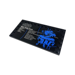 LEGO® Tile, Modified 6 x 12 with Studs on Edges with Star Wars Logo and 'Viper Probe Droid' Pattern (Sticker) - Set 75306 6178pb036