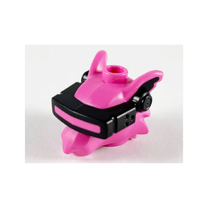 LEGO® Minifigure, Head, Modified Alien Rat with Black VR Visor Pattern 65073pb01