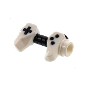 LEGO® Minifigure, Utensil Video Game Controller, Hole for Bar and Hollow Stud on Ends with Molded Black Buttons and Center Handle Pattern 65080pb02