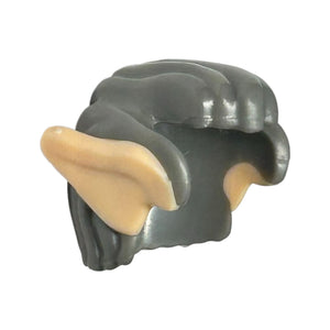 LEGO® Minifigure, Hair Short, Swept Back with Molded Light Nougat Elf / Goblin / Orc Ears Pattern 68498pb01
