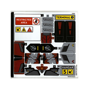 LEGO® Sticker Sheet for Set 76314 - (10111297/6526111) 76314stk01