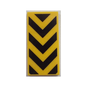 LEGO® Tile 2 x 4 with Black Chevron Pattern (Sticker) - Set 60052 87079pb0178