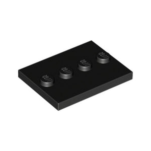 LEGO® Tile, Modified 3 x 4 with 4 Studs in Center 88646