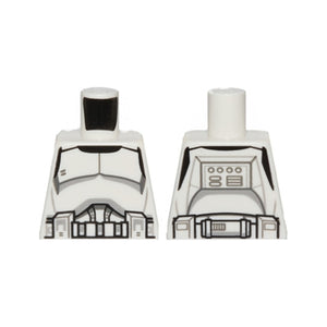 LEGO® Torso SW Armor Clone Trooper Black Belt Pattern 973pb1286