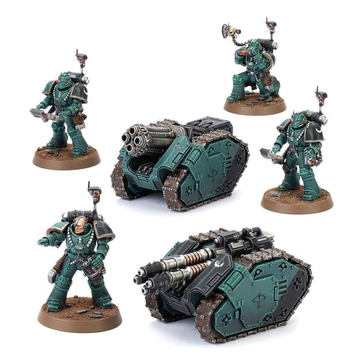Horus Heresy : Legiones Astartes – Batterie de Rapier Laser Destroyer et de Quad Lanceurs