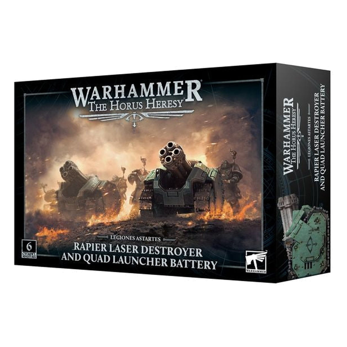 Horus Heresy : Legiones Astartes – Batterie de Rapier Laser Destroyer et de Quad Lanceurs