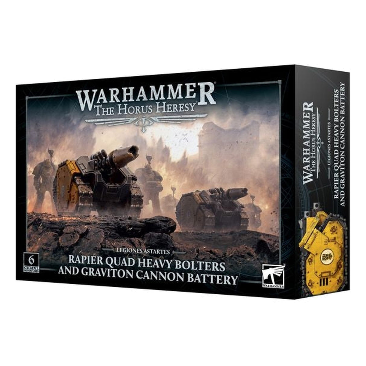 Horus Heresy: Legiones Astartes – Rapier Quad Heavy Bolters and Graviton Cannon Battery