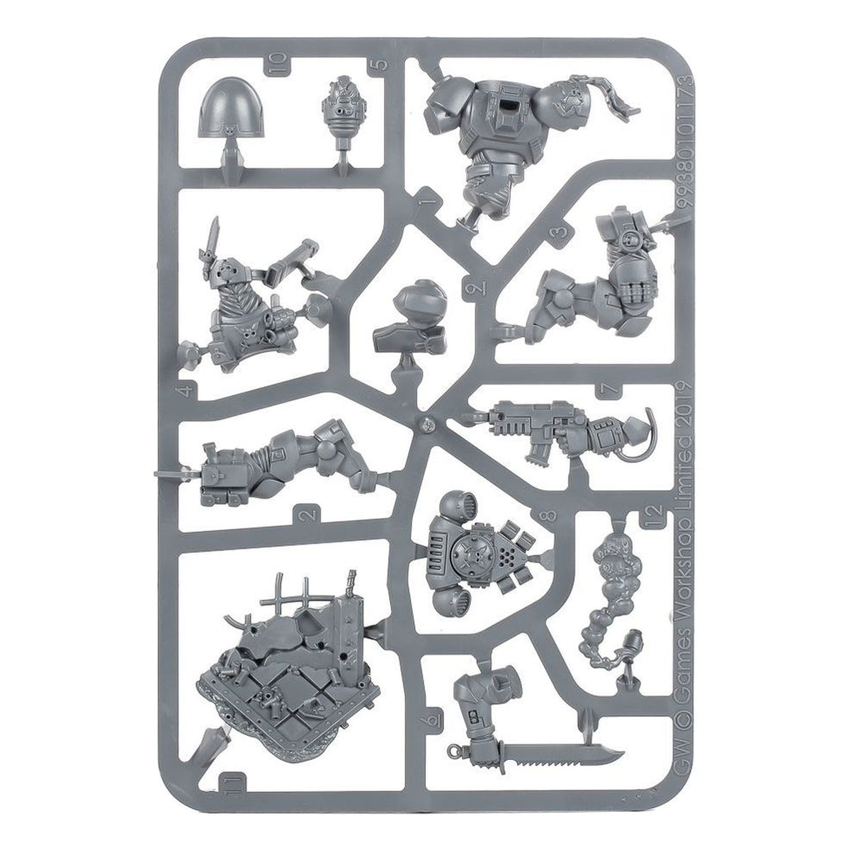 Warhammer 40,000: Space Marines – Primaris Lieutenant in Reiver Armour