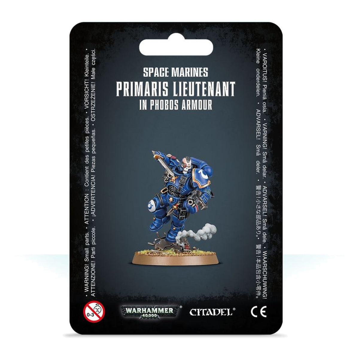 Warhammer 40,000: Space Marines – Primaris Lieutenant in Reiver Armour