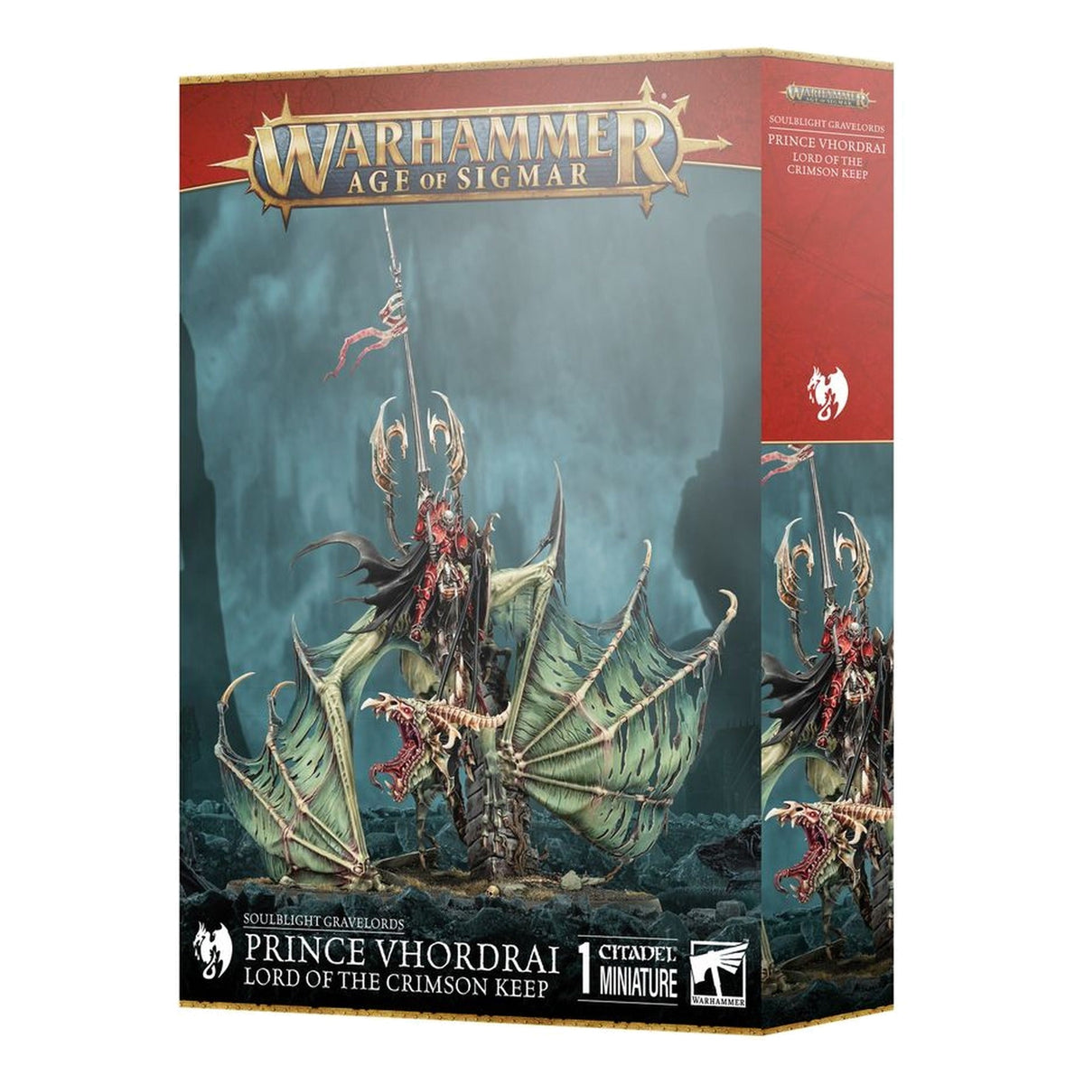 Age of Sigmar: Soulblight Gravelords – Prince Vhodrai, Seigneur du Donjon Cramoisi