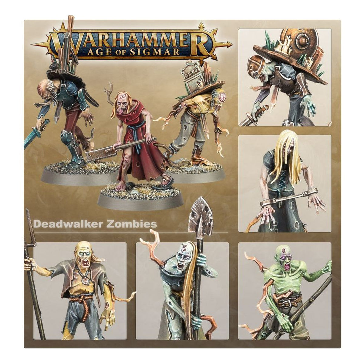 Age of Sigmar: Soulblight Gravelords – Zombies Marcheurs
