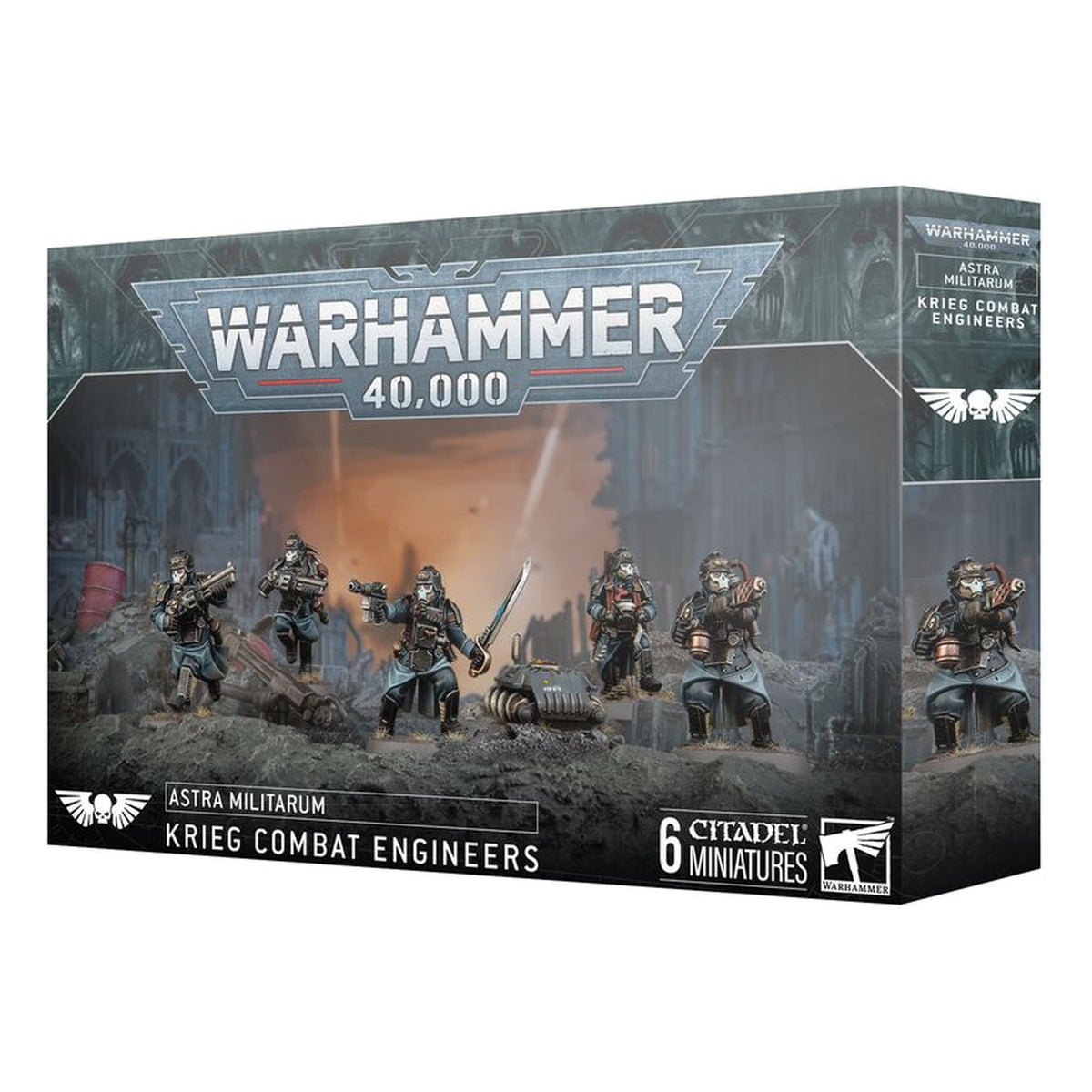 Warhammer 40,000 : Astra Militarum – Ingénieurs de Combat de Krieg