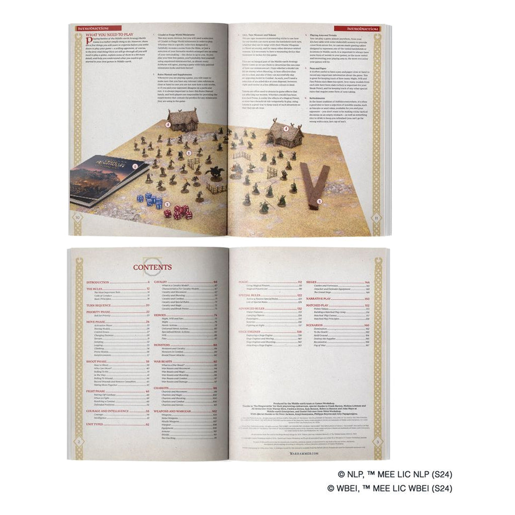 Middle-earth: Strategy Battle Game Rules Manual (Englisch)