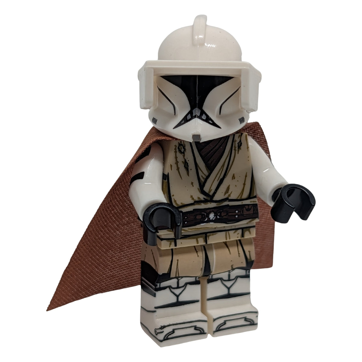 Custom Obi-Wan Kenobi Clone Wars (2003) with Clone Helmet