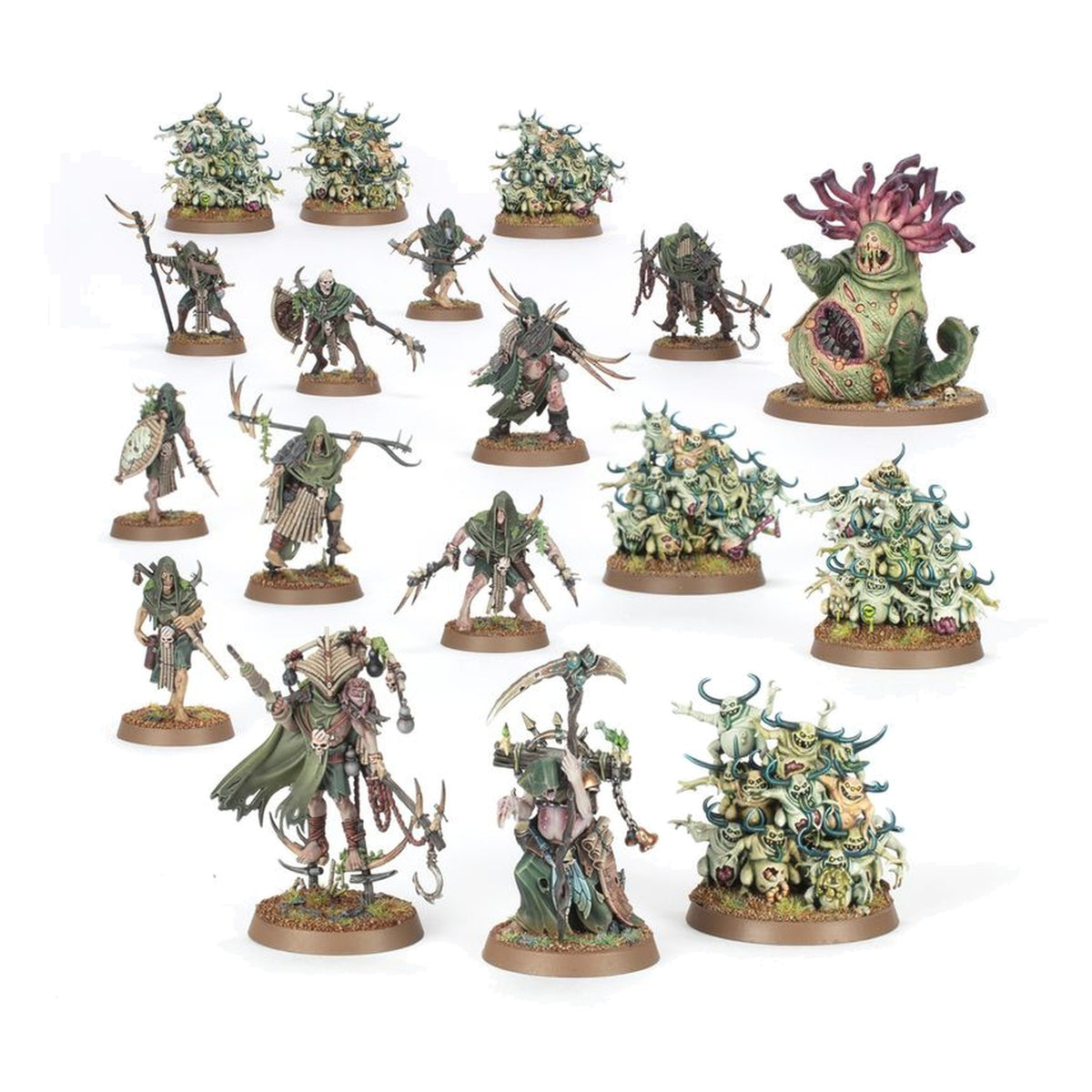Age of Sigmar : Pointe de lance de la nuée putride de Nurgle – Cellule de peste