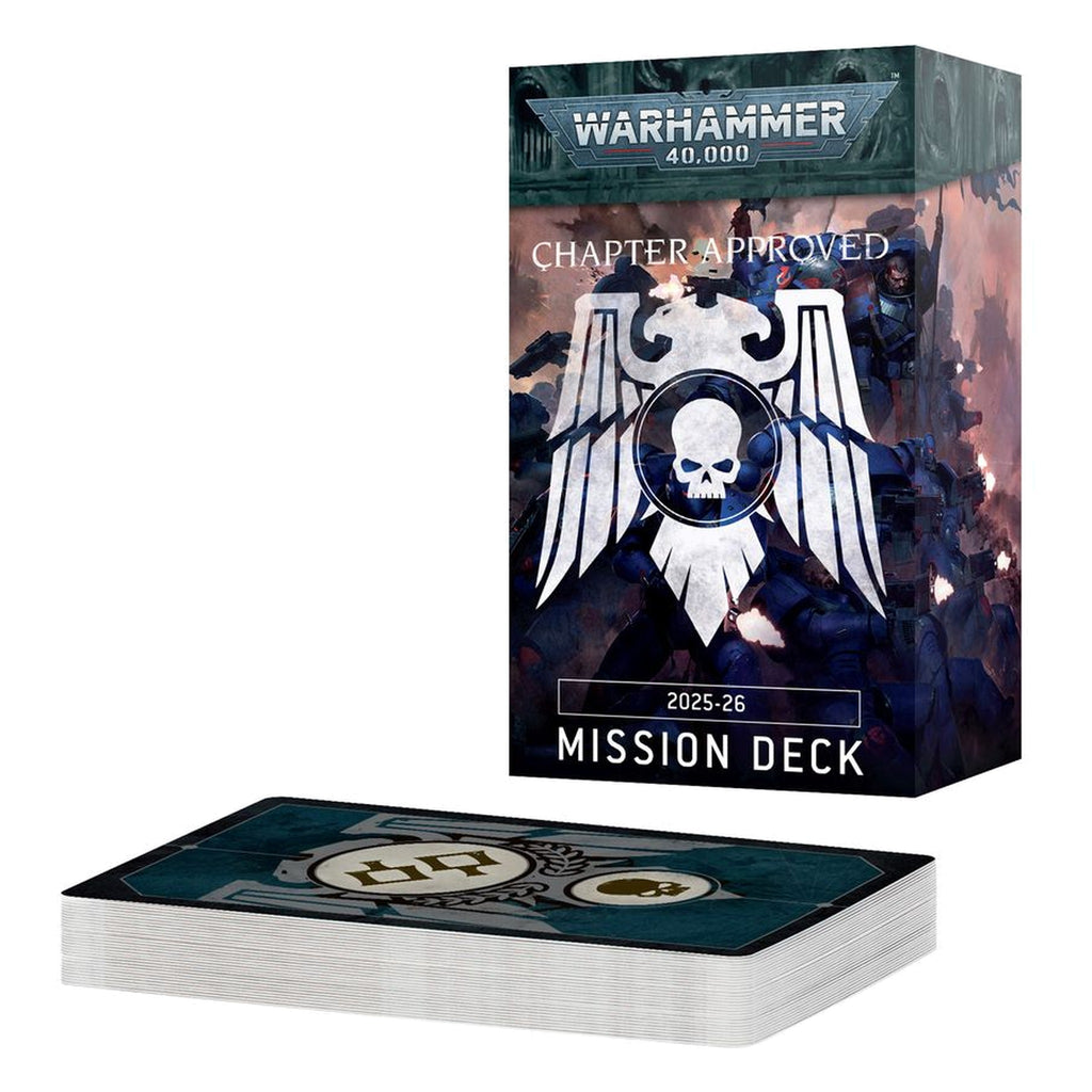 Warhammer 40,000: Chapter Approved 2025-26: Mission Deck (Englisch)