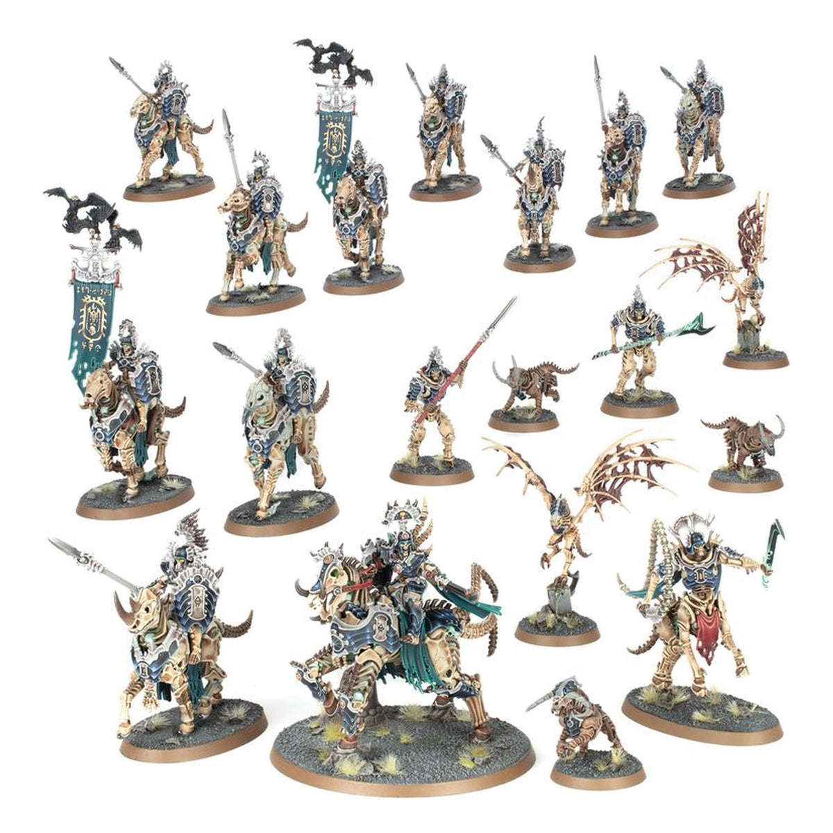 Age of Sigmar: Spearhead – Ossiarch Bonereapers: Kavalos Vanguard