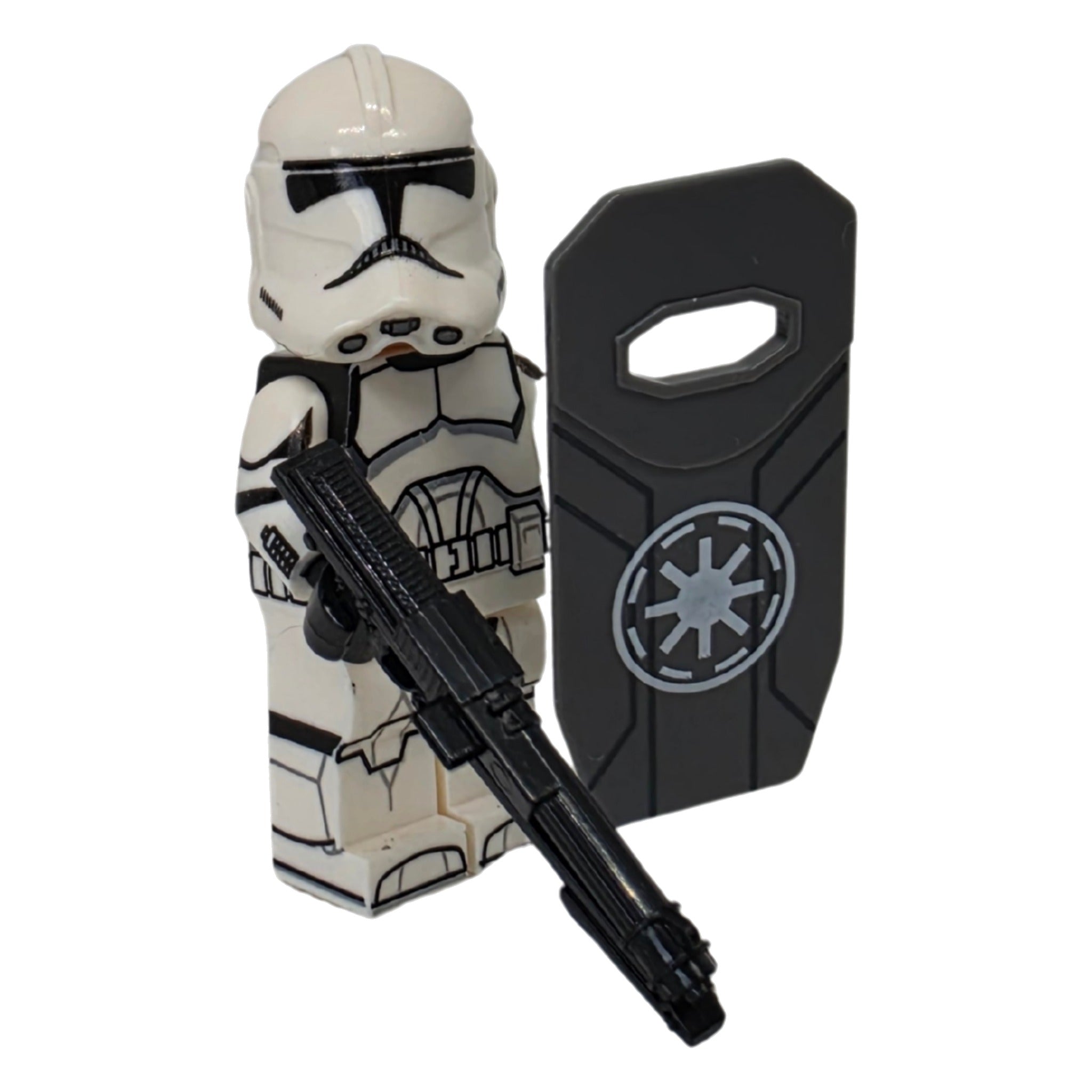 Custom Phase 2 Clone Trooper mit Riot Shield