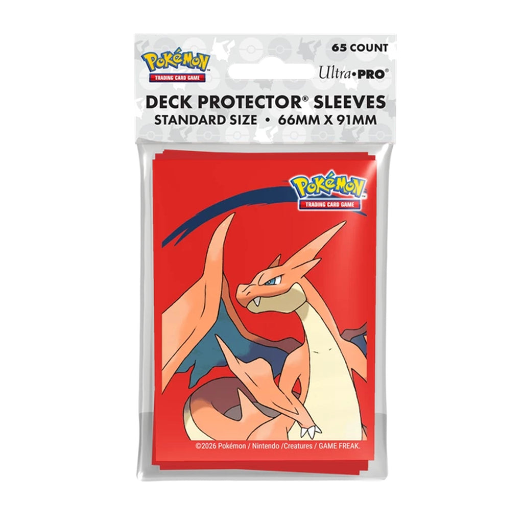 Ultra Pro: Pokémon Deck Protector Sleeves Mega-Glurak Y – 65 Stück