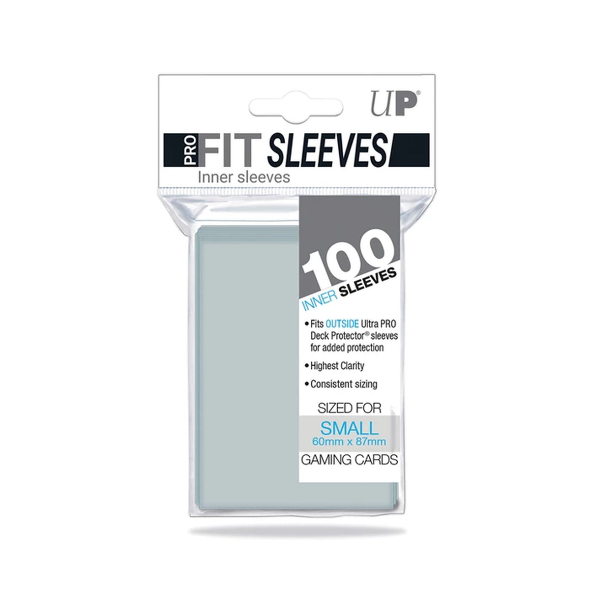 Ultra Pro: PRO-Fit Inner Sleeves Small Size – 100 Stück