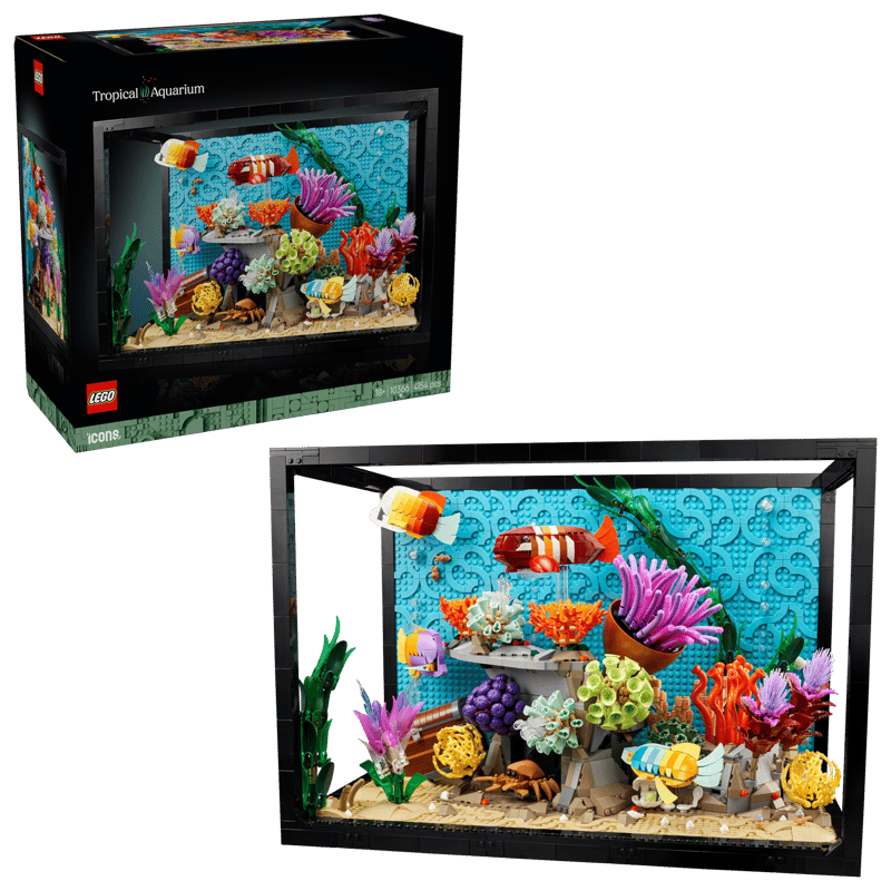 LEGO Icons Tropical Aquarium – Set 10366