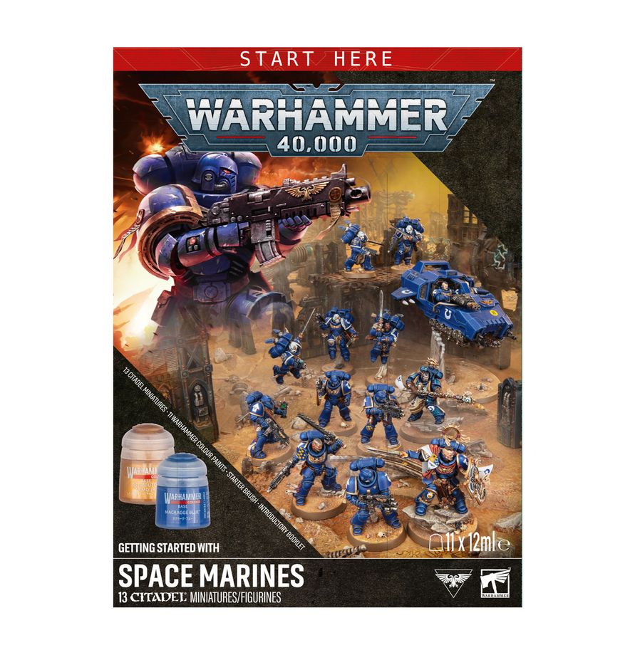 Warhammer 40,000: Getting Started with Space Marines (Deutsch)