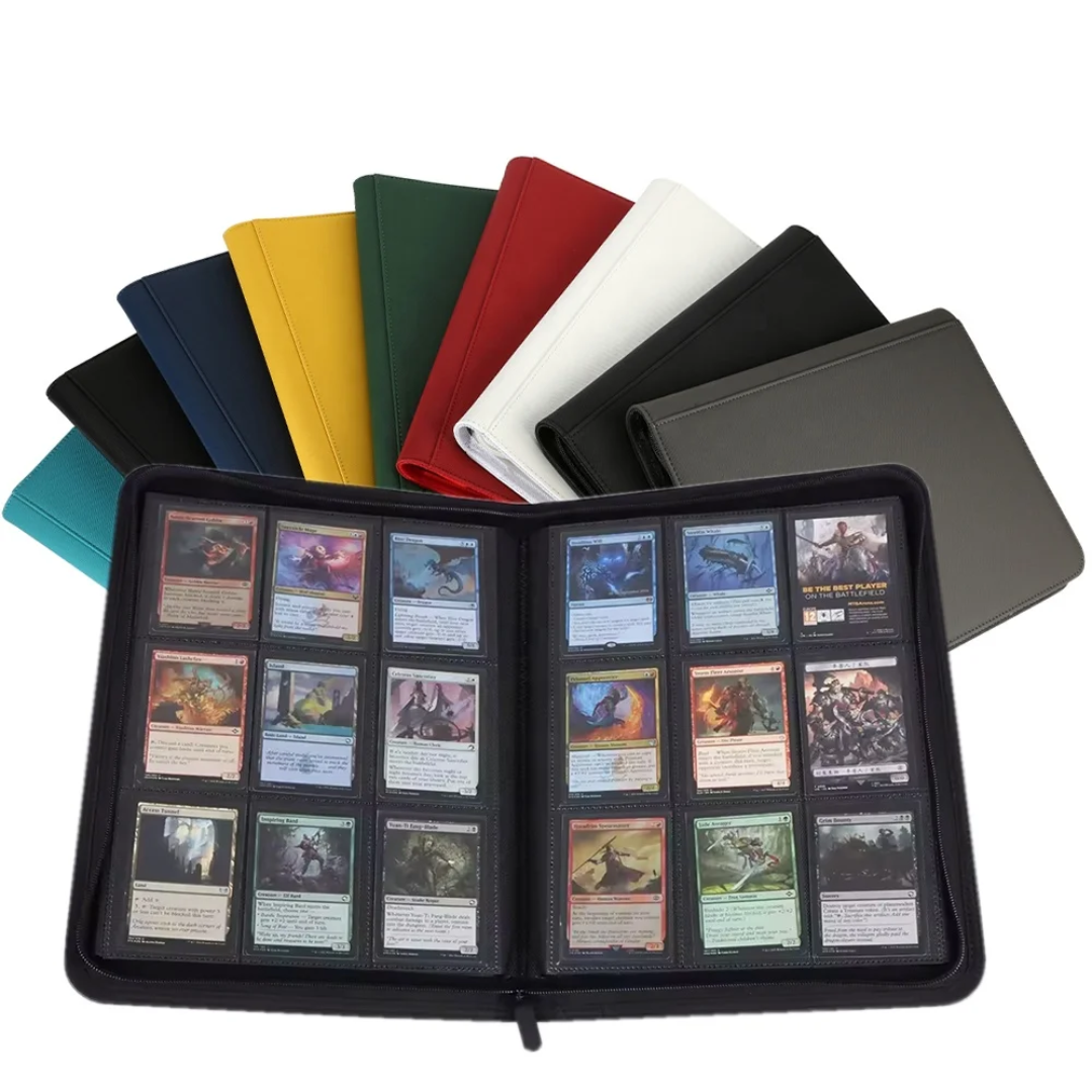 Sammelalbum 9 Pockets – 360 Karten Card Binder PU