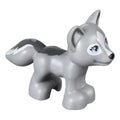 LEGO® Minifigur Fuchs (hellblaugrau) 19532pb03 – Gebr.