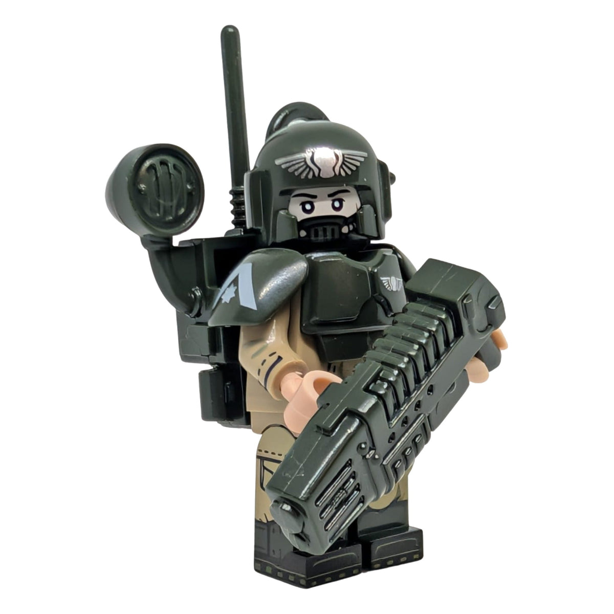 Custom Warhammer 40K Astra Militarum Heavy Gunner