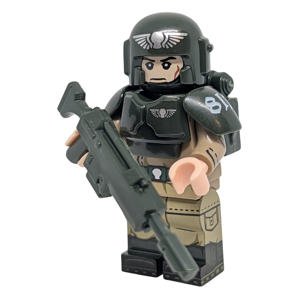 Custom Warhammer 40K Astra Militarum Guardsman