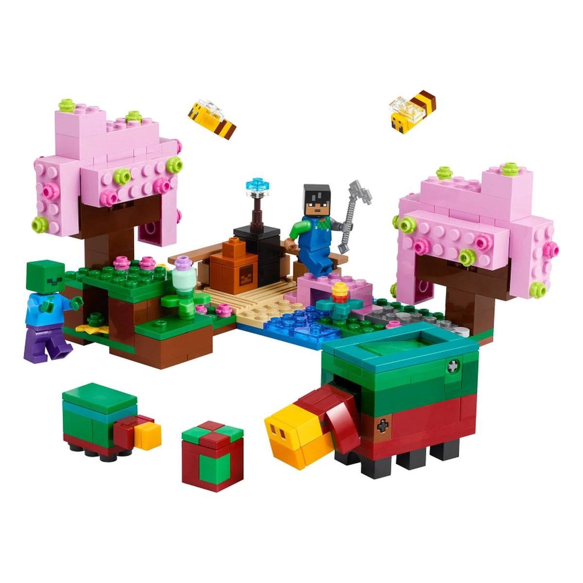 LEGO® Minecraft 21260 - The Cherry Blossom Garden – Occasion