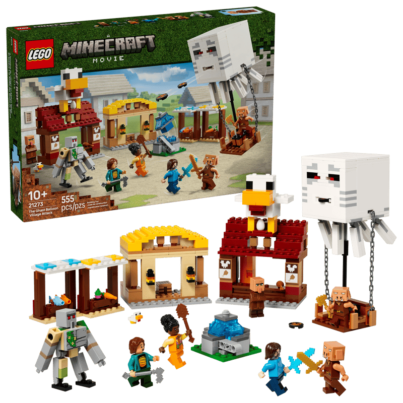 LEGO Minecraft 21273 - The Ghost Balloon Village Attack