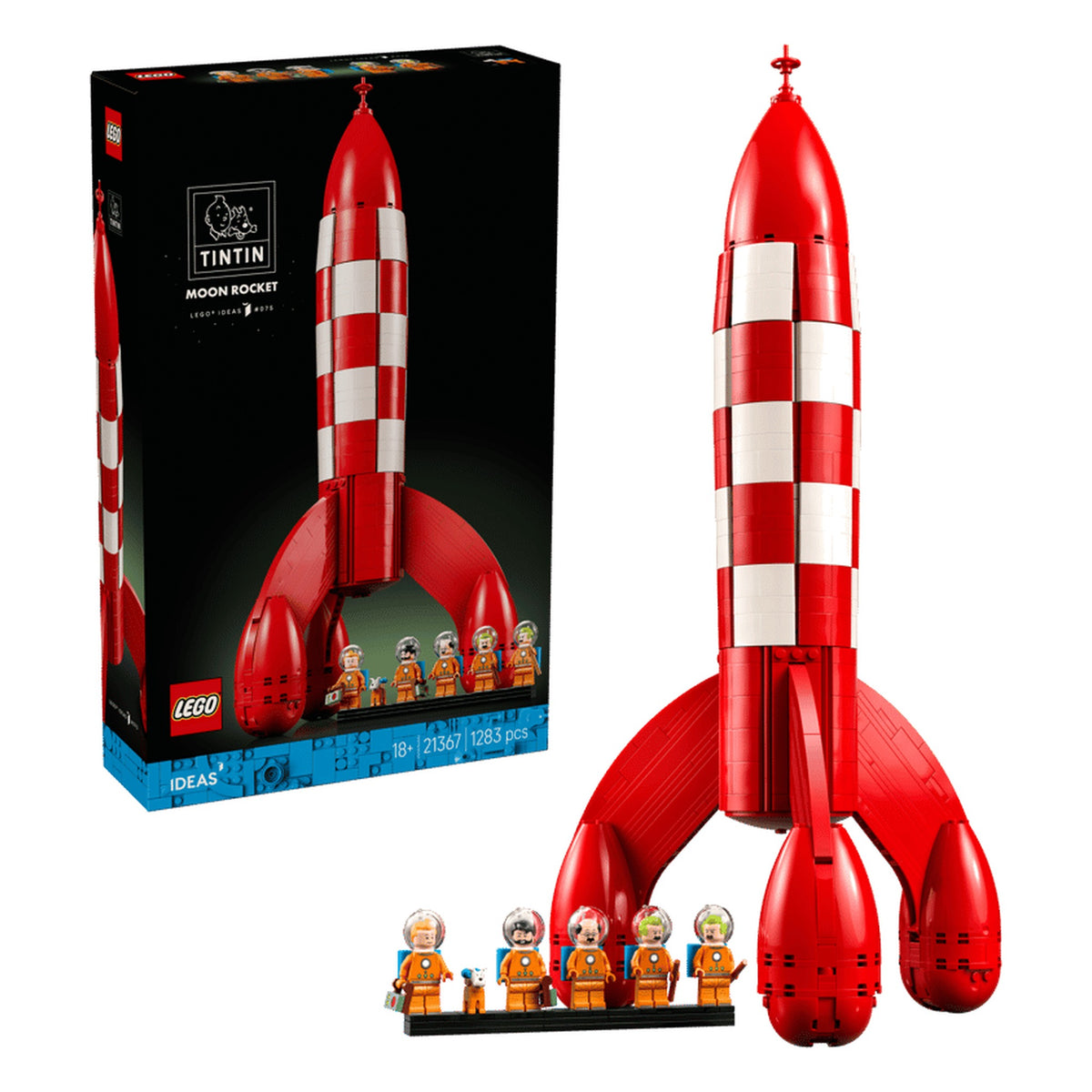 LEGO® Ideas 21367 - La fusée lunaire de Tintin