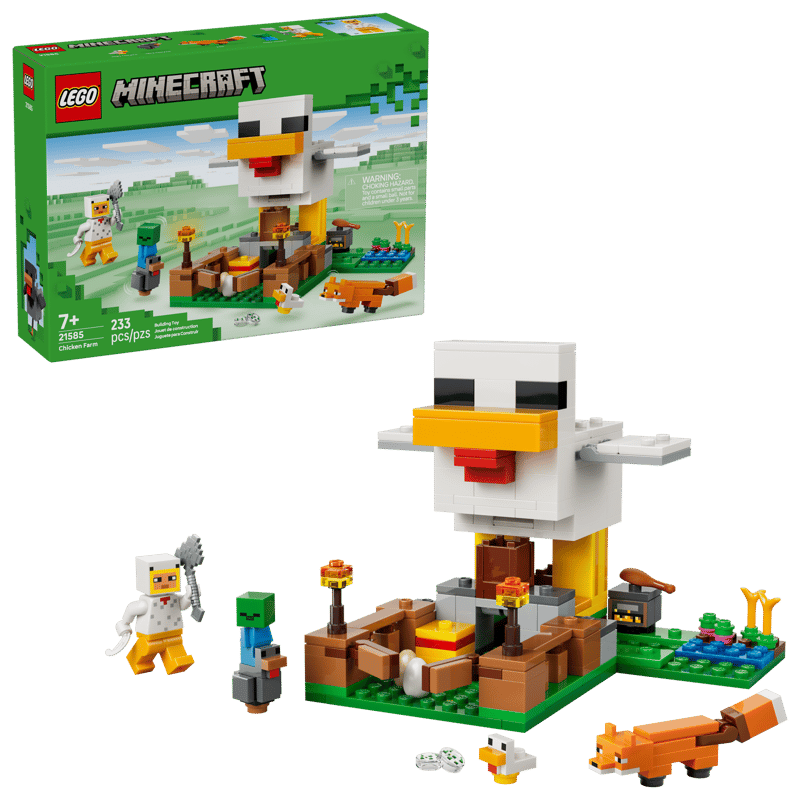 LEGO Minecraft 21585 - La ferme à poulets