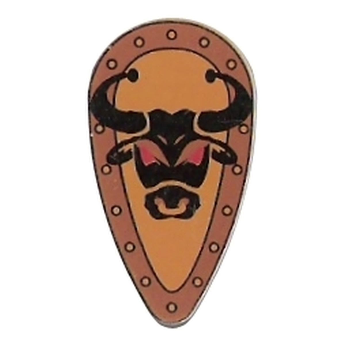 LEGO® Minifigur Schild oval (Hellgrau) 2586p4g