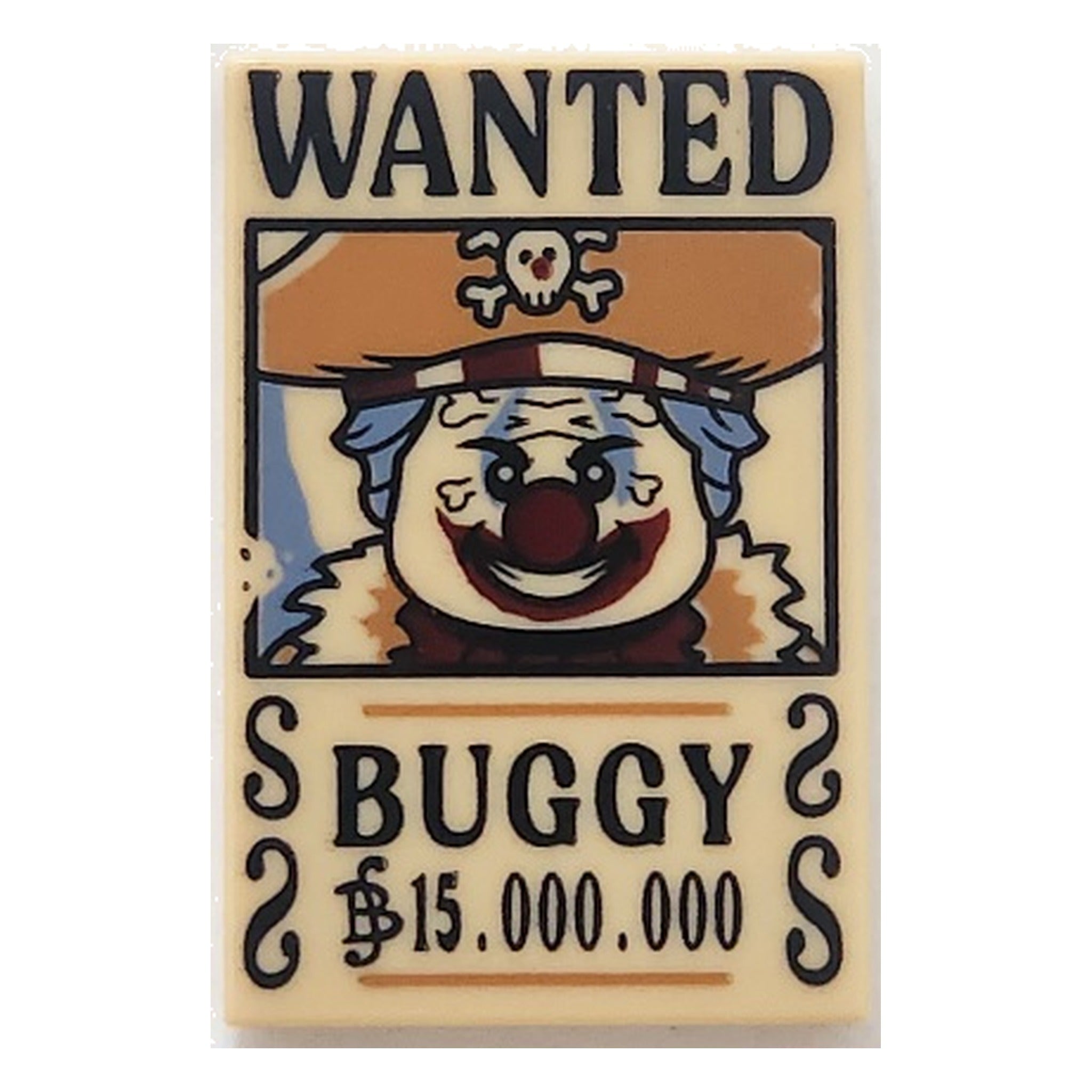 LEGO® 'WANTED' 'BUGGY' (Berry) '15,000,000' 26603pb529