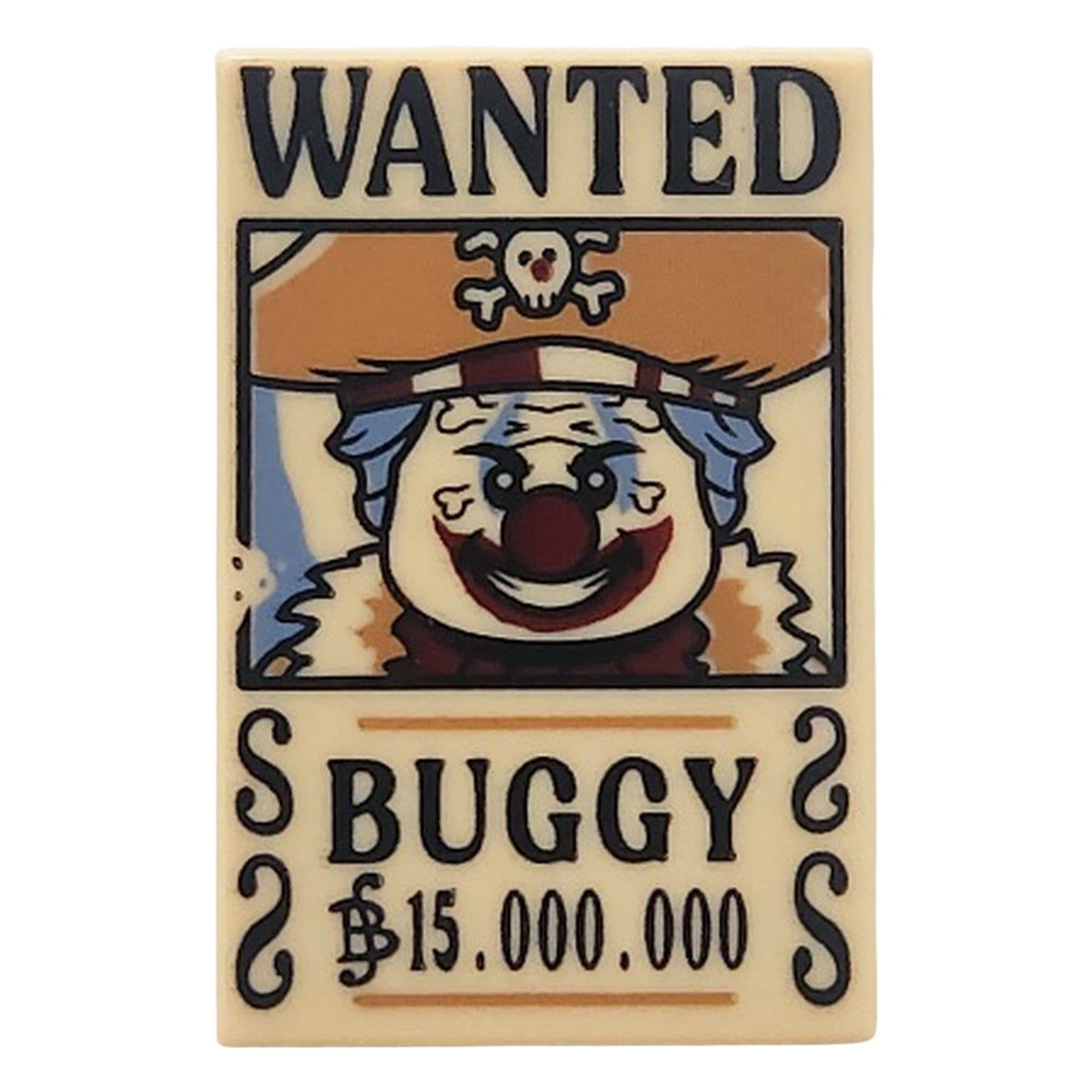 LEGO® Fliese 2 x 3 Wanted Poster Buggy 26603pb529