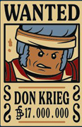 LEGO® 'WANTED' 'DON KRIEG' (Berry) '17.000.000' 26603pb535