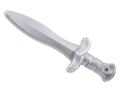 LEGO® Minifiguren-Waffe – Schwert «Sting», kleiner Detailgriff (Flat Silver)