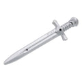 LEGO® Minifigure Weapon – Greatsword with Ornate Hilt (Flat Silver)