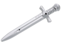 LEGO® Minifiguren-Waffe – Grossschwert mit verziertem Griff (Flat Silver)